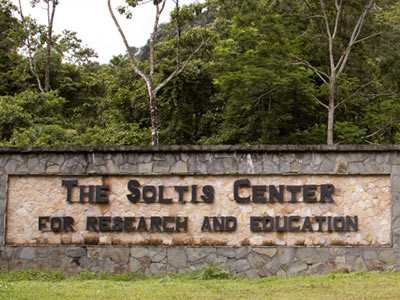 Entrance to Texas A&M Soltis Center